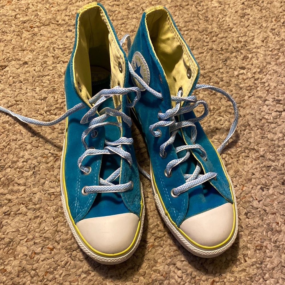 Blue Converse